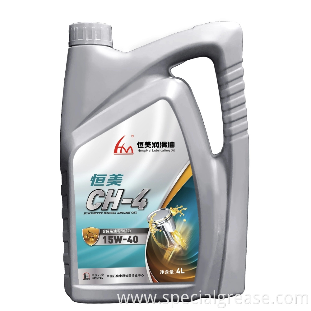 Factory Sell High Quality Motor Oil CH-4 15W40 Diesel Engine Oil